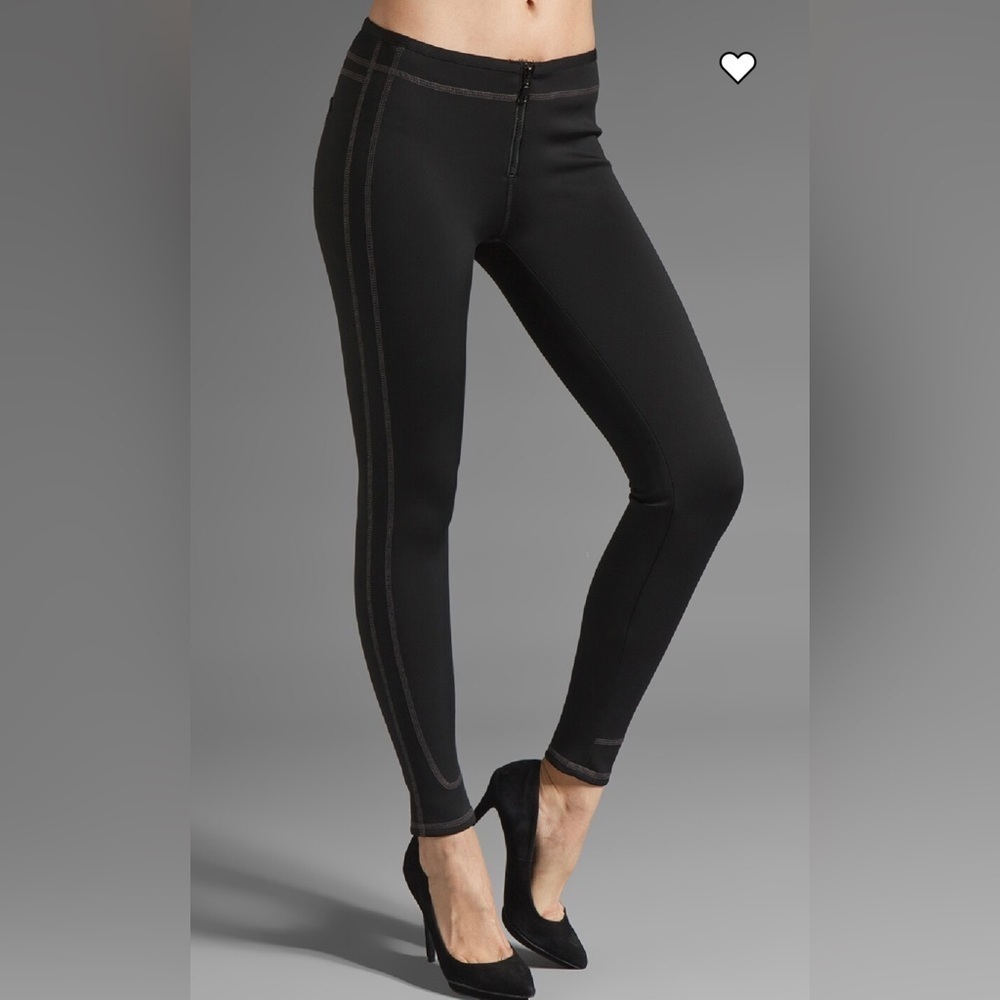 J BRAND - Grey Sting neoprene skinny